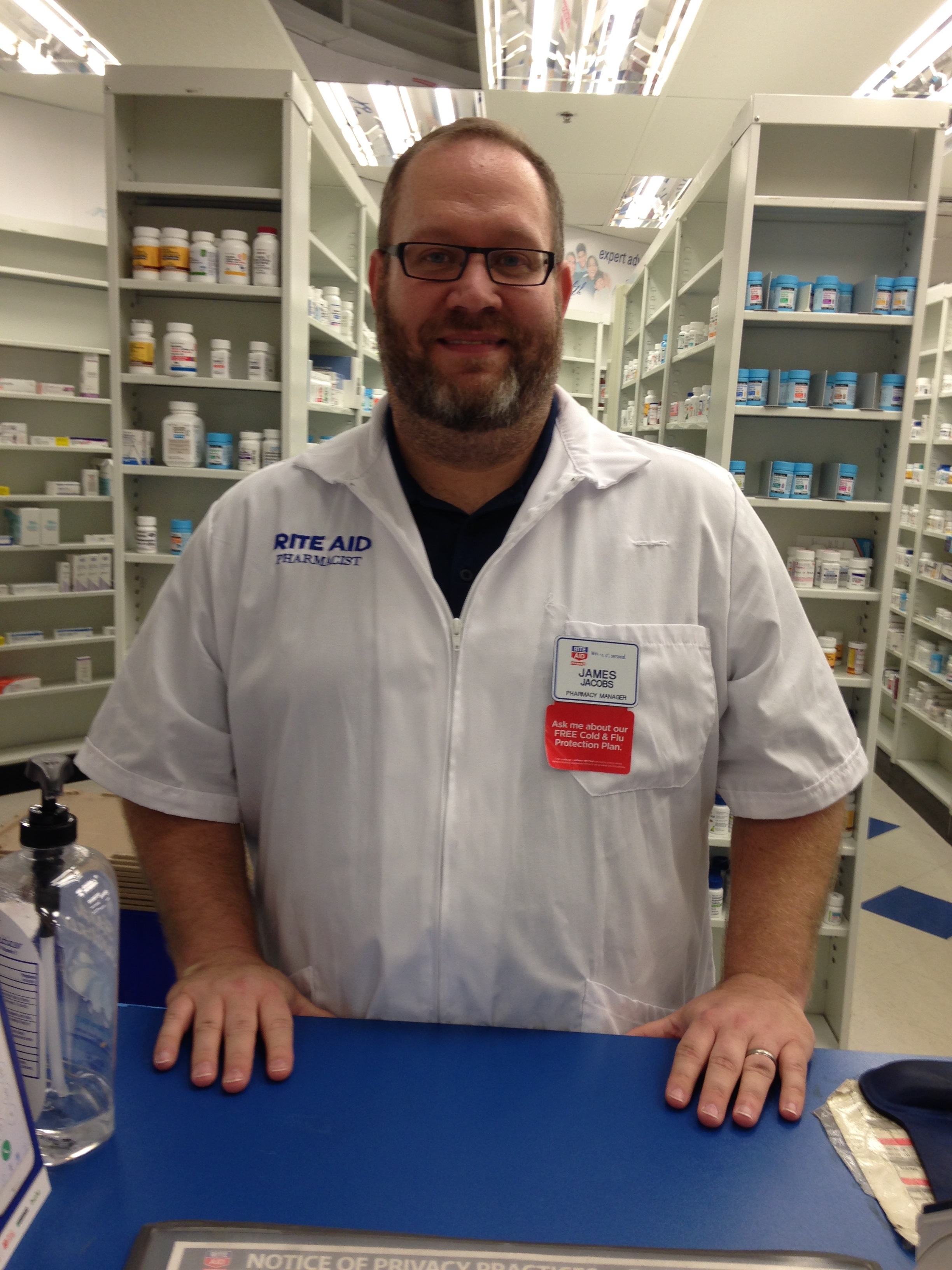 Pharmacist of the Week James Jacobs Rite Aid (Ashland City)